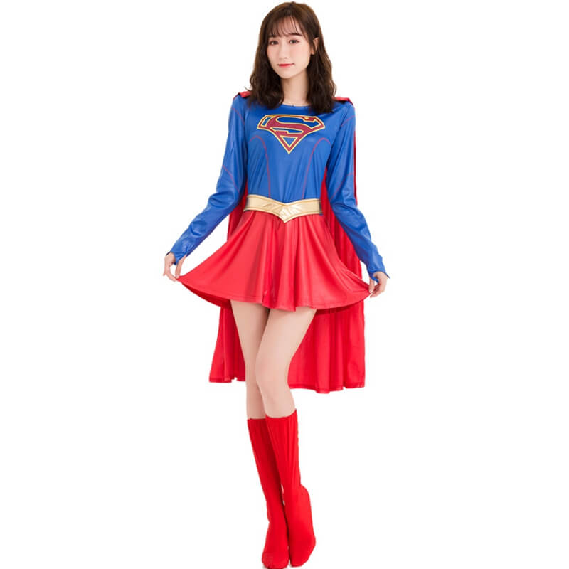 Justice League Supergirl Cosplay Costume