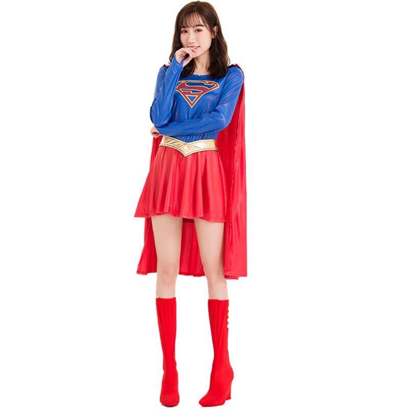 Justice League Supergirl Cosplay Costume