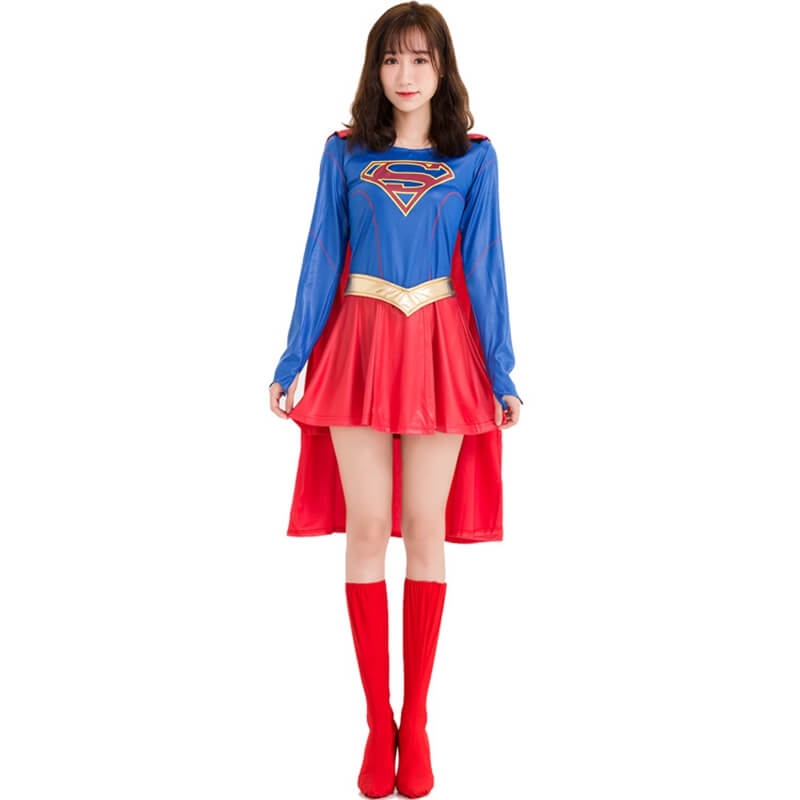 Justice League Supergirl Cosplay Costume