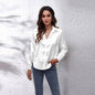 Satin Silk Long Sleeve Shirt