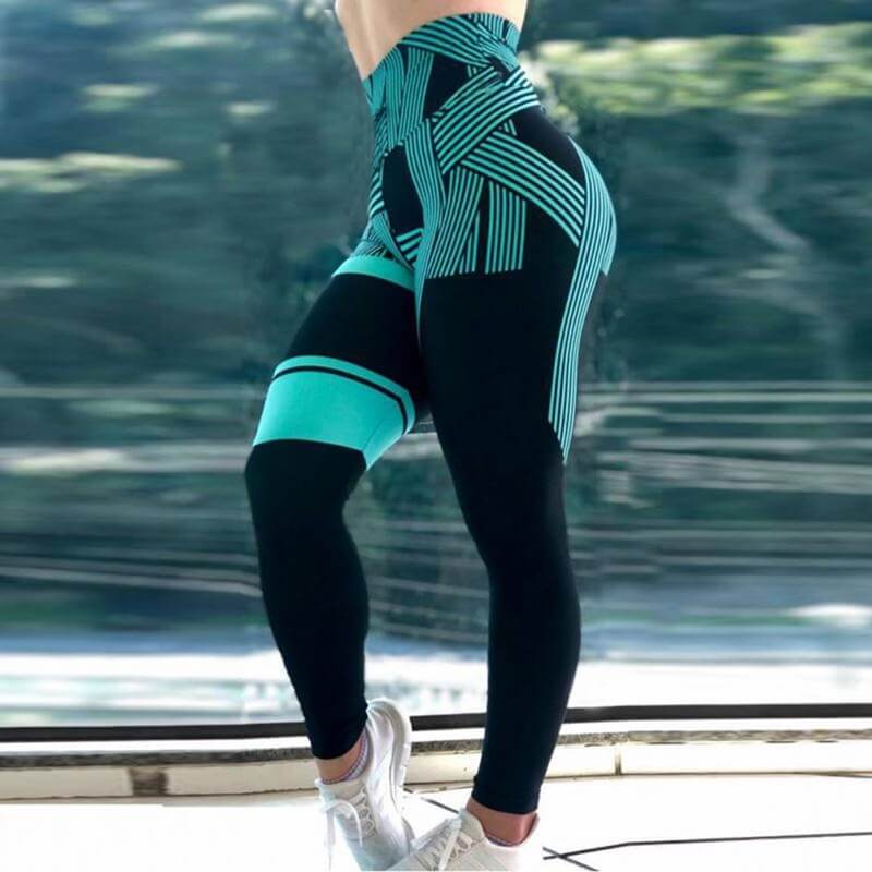 Woven Digital Printing Yoga Wear Leggings