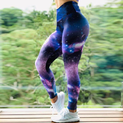 Woven Digital Printing Yoga Wear Leggings