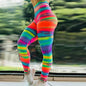 Woven Digital Printing Yoga Wear Leggings