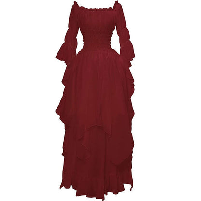 Z Medieval Ball Off Shoulder Dress