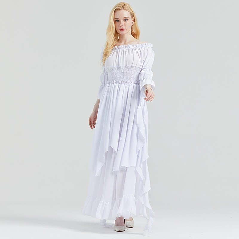 Z Medieval Ball Off Shoulder Dress