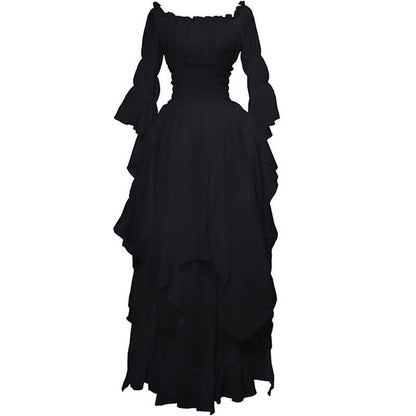 Z Medieval Ball Off Shoulder Dress